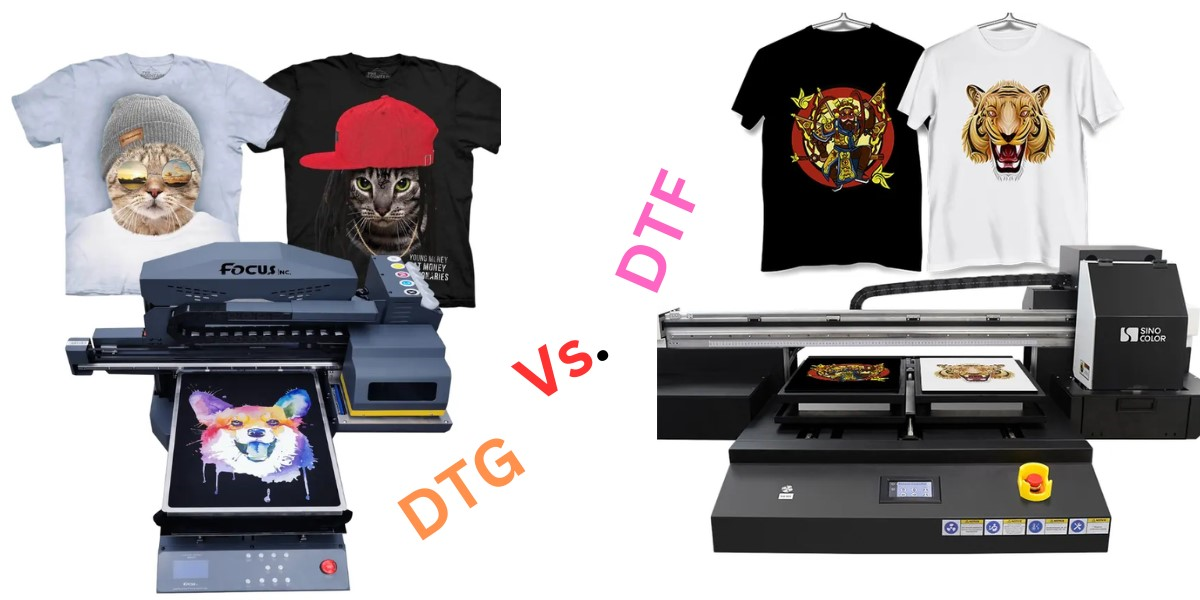 DTG vs. DTF: Which Printing Method Is Right For You?